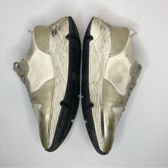 Golden Goose Private Edt Running Rare Gold Metallic Chunky Shoe Size 35EU/5-6 US - Picture 13 of 16
